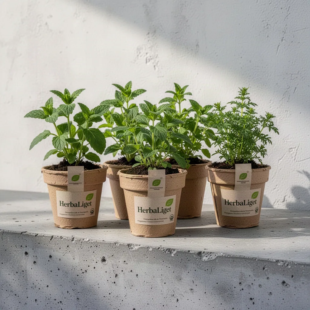 HerbaLiget Kézműves Tea és Menta Palánta Kollekció